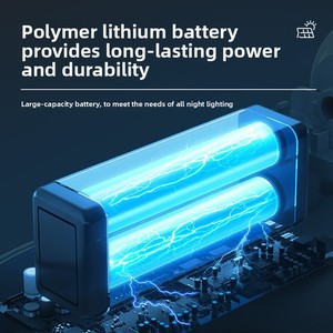 ソーラーIP規格対応屋外ガーデンライト、リモコンとタイマー付き投光器、暗闇後自動点灯 - Product Image 3