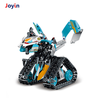 695 PCS STEM 3-en-1 App Programmable Robot WALL-E Kit de bricolage pour enfants Jouet éducatif avec pistes et engrenages
