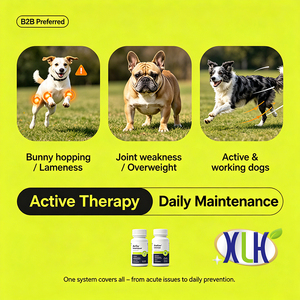 Paquete de Cuidado Articular para Mascotas, para Alivio y Prevención de Caminatas con dificultad, Glucosamina y Condroitina con Tabletas de Eucommia Drynaria, para Perros y Gatos - Product Image 4