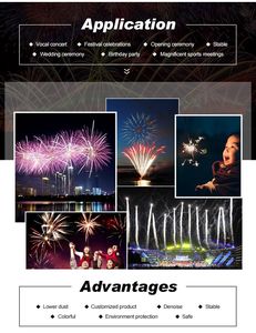 Feux d'artifice de plein air pour le Nouvel An : Mises en vol de missiles Jupiter avec effets sonores puissants et étincelants, pour un divertissement spectaculaire - Product Image 5