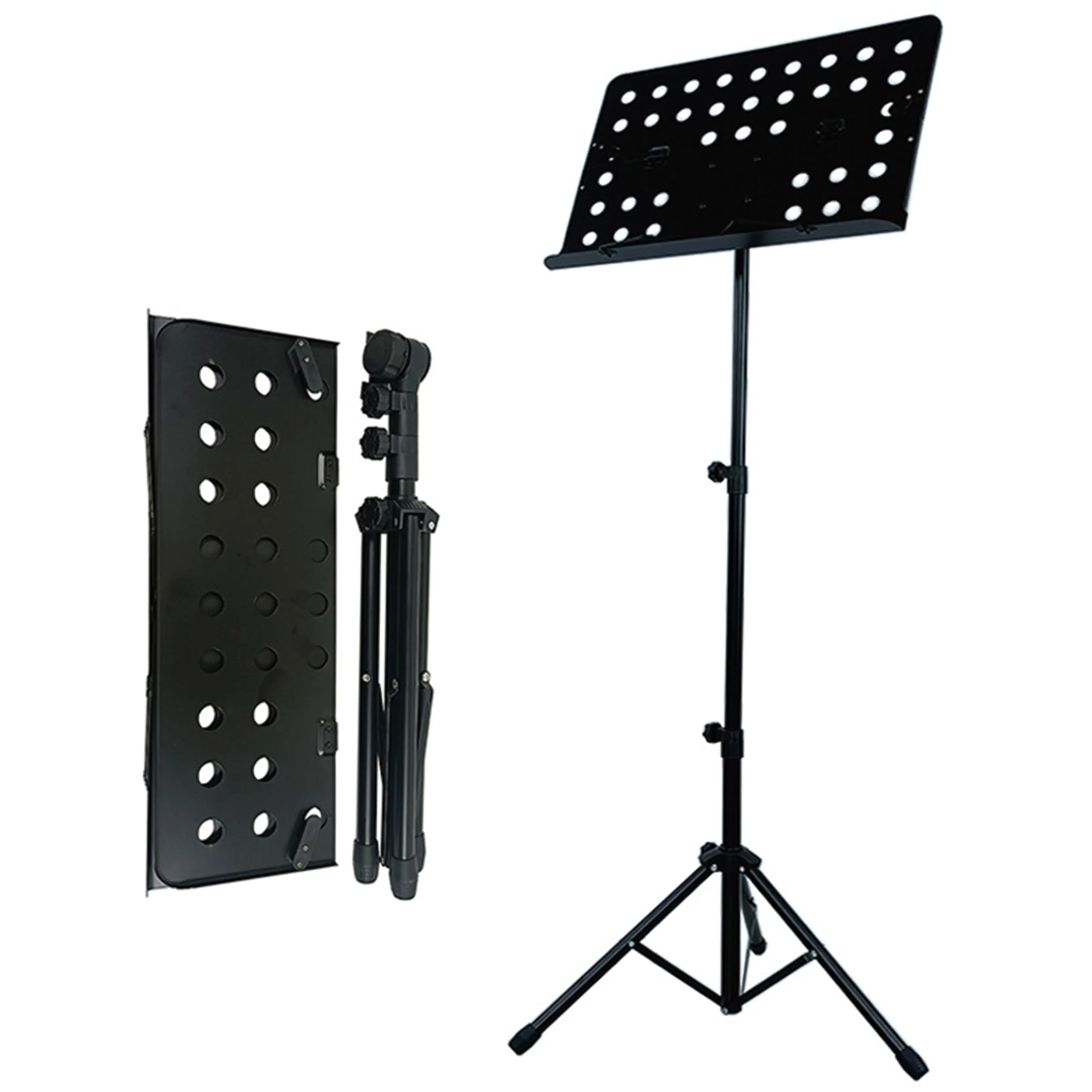 Wholesale High Quality Tripod Folding Music Stand Metal