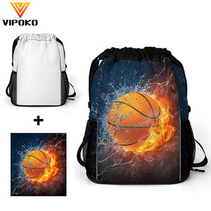 Thăng hoa tùy chỉnh bóng rổ Ba lô thể thao dây kéo túi không thấm nước Dây Kéo Túi cho giày ngăn phòng tập thể dục dây kéo túi - Product Image 1