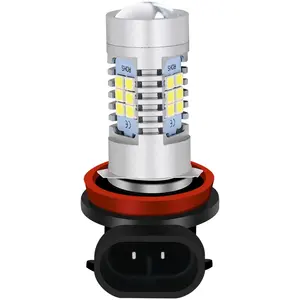 H8 4000k ערפל אורות רכב Led H8 1200LM Led גבוהה כוח מנורת H1 9006 Hb4 H8 H11 9006 Luces led מכוניות Para קארו נהיגה הנורה