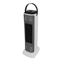 Chauffage d'appoint en céramique PTC avec thermostat mécanique réglable, conception nouvelle, sécurité universelle, indicateur de fonctionnement en cas de renversement