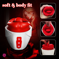 Leistungs starker Swing Sucking Vibrator für Frauen Zunge lecken Klitoris Sauger weiblich Oral Nipple Stimulator Sexspielzeug für Erwachsene Waren