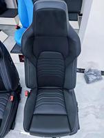 Housses de sièges baquet de course avec motif pied-de-poule pour VW Golf R GTI MK3 MK4 MK5 MK6 MK7 MK8