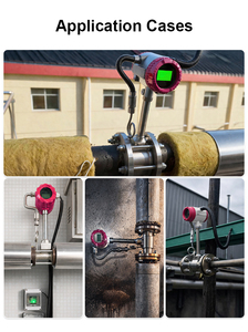 DN50 Druklucht <span class=keywords><strong>Vortex</strong></span> Flowmeter 4-20mA SS304 Gas & Water Flowmeter Druk Temperatuurcompensatie Flens Honno HNF40-B - Product Image 6