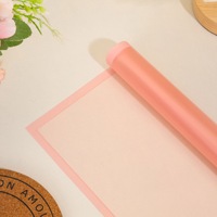 Papier d'emballage pour fleurs en PE enduit imperméable, papier synthétique pour l'emballage des fleurs