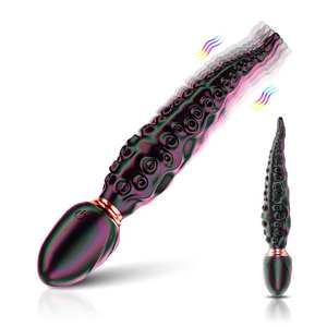 360 Anal berputar Plug Dildo <span class=keywords><strong>Vibrator</strong></span> tentakel gurita produk dewasa AV Masturbator mainan seks klitoris untuk wanita - Product Image 1