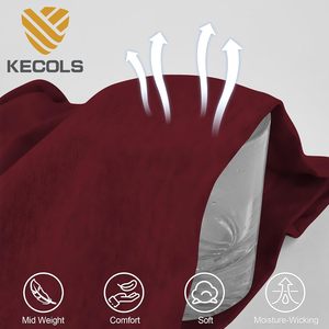 Camisetas de Trabajo Holgadas y Gruesas de Manga Corta, 50% Algodón, 50% Poliéster, para Hombre, con Bolsillo, Estilo Henley - Product Image 4