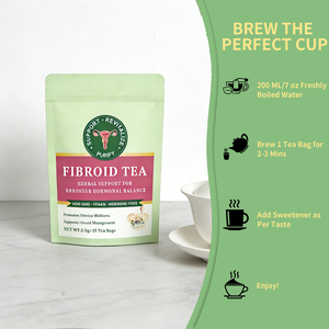 Té Orgánico a Granel para la Fertilidad y Adelgazamiento para Mujeres con Hoja de Frambuesa Roja, Equilibrio Hormonal, Herbal, Sin Cafeína, 15 Bolsitas de Té - Product Image 5