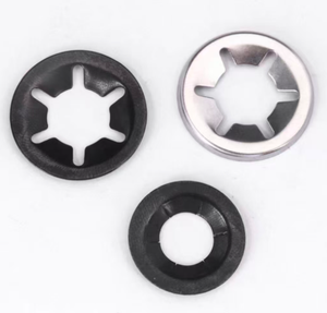 304 acier inoxydable starlock roulement rondelles de retenue pince de prune rondelle à ressort M6x15mm - Product Image 5