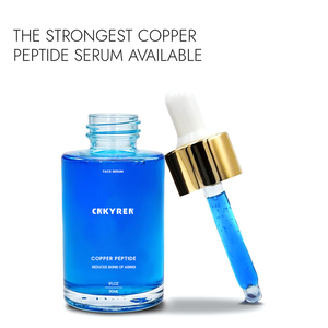 Organic Face Ghk-cu Soro Anti Age Blue Copper Peptide Reduz Rugas Reafirmante Hidratação Aumenta Poros Encolhendo Face <span class=keywords><strong>Serum</strong></span> - Product Image 3