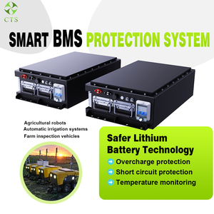 بطارية ليثيوم 48 فولت 100 أمبير ساعة 200 أمبير ساعة، بطارية ليثيوم فوسفات الحديد 60 فولت 150 أمبير ساعة للمركبات الزراعية الآلية (AGV) - Product Image 2