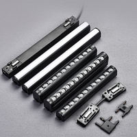 Nouvelle Tendance : Spots LED Modernes sur Rail, Système Magnétique Intelligent 3 CCT, Éclairage Linéaire Encastré ou en Saillie 48V Professionnel