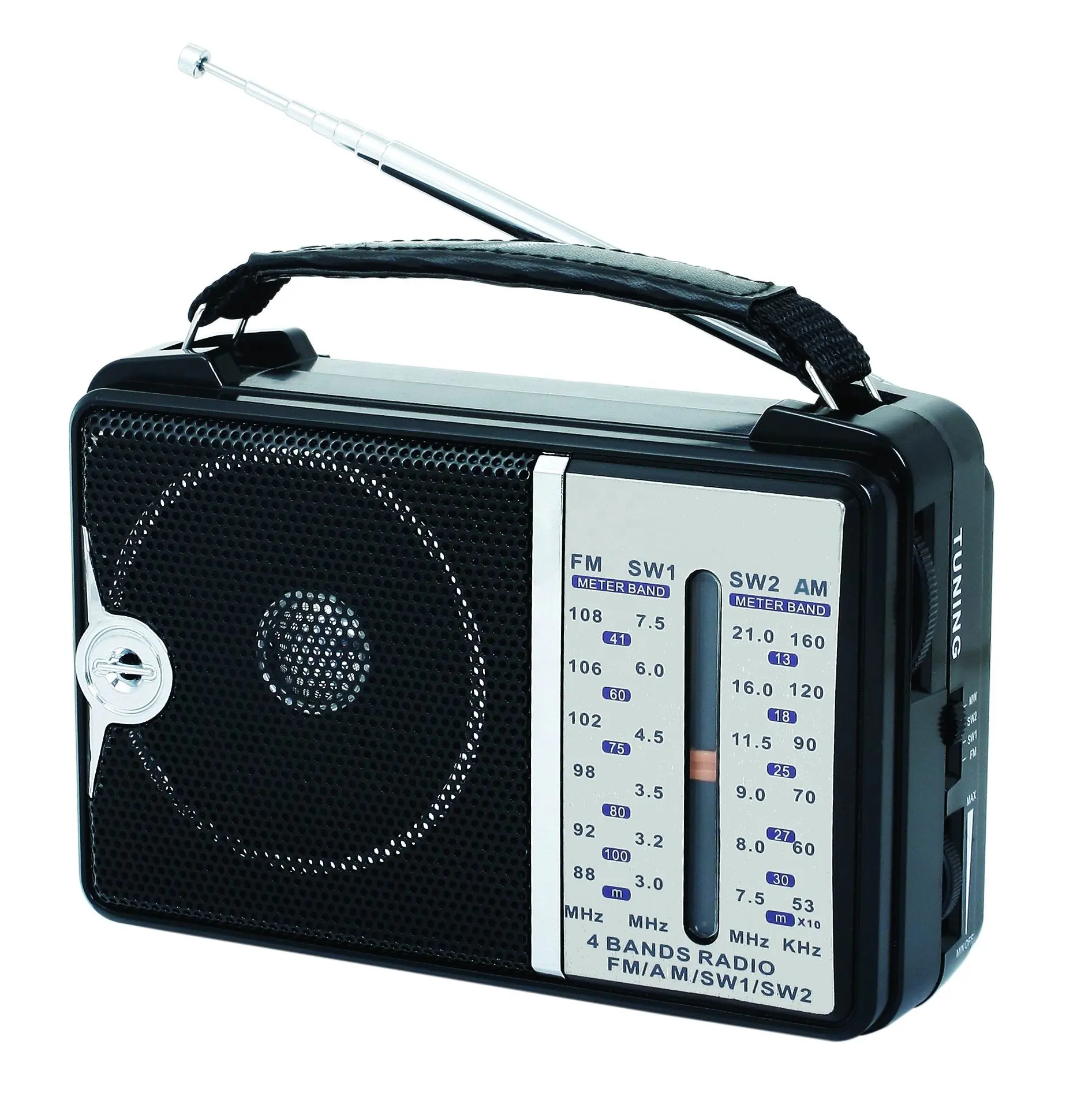 נייד FM/SCA/SCA1-2 67/92 KHz רדיו RX-606AC העולם מקלט KK-9 אנלוגי רב להקת קטן SCA fm מקלט רדיו