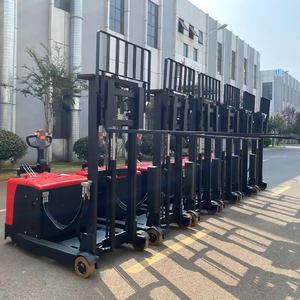 便携式全新户外电池操作小型伸缩迷你电动叉车1吨价格出售 - Product Image 4