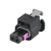 Connecteur électrique automatique étanche à 2 broches mâle femelle 1-1703498-1/1-1670916-1