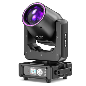Mini Faro a Testa Mobile 230W con Fascio 7R, 14 Gobo, 13 Colori per Palcoscenico, Discoteca, KTV, Night Club, Controllo DMX - Product Image 1