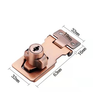 热销批发锁具安全门锁橱柜锁带钥匙搭扣锁 - Product Image 6