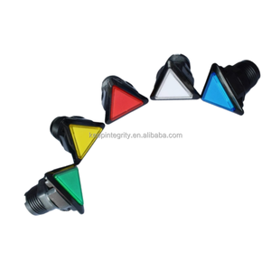 39*39*39三角形照明ボタンゲームコンソールアクセサリ12V三角形ボタンゲームコンソールボタンスイッチ - Product Image 2