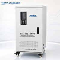 Régulateur de tension automatique monophasé SVC15 30KVA, stabilisateur entièrement automatique 15KVA pour la maison, le bureau et l'industrie légère