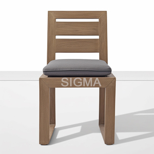 Nuovo Design <span class=keywords><strong>Sedia</strong></span> <span class=keywords><strong>da</strong></span> <span class=keywords><strong>Giardino</strong></span>/Patio <span class=keywords><strong>in</strong></span> <span class=keywords><strong>Legno</strong></span> Massello di Teak, Resistente alle Intemperie, Impermeabile, Durevole ed Ecologica per Esterni - Product Image 4