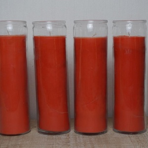 ROAD Opener Orange/<strong>green</strong>/gold 7 Day <strong>Candles</strong> Wholesale - Silkscreen - Product Image 3