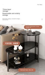 Table basse moderne design multicouche bon marché pour petit appartement Table d'appoint en bois simple pour meubles de maison - Product Image 3