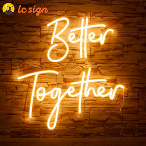 Panneau néon personnalisé à led, en néon, flexible, pour signe de mariage, 110v, personnalisé - Product Image 6