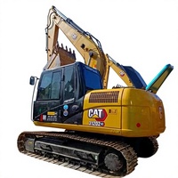 Excavatrice CAT 312, poids en ordre de marche de 3 tonnes, godet de terrassement d'une capacité de 0,12 m³, équipement de construction d'occasion