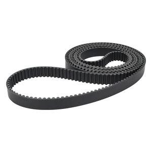 Transmisión industrial de alta resistencia, transmisión dentada curvada, HTD, 14M, correa dentada de PU negra, correa síncrona - Product Image 5