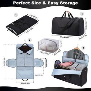 Sac de <span class=keywords><strong>voyage</strong></span> multifonctionnel de style nouveau pour le transport de vêtements, d'équipements de sport et de costumes pour les courts séjours <span class=keywords><strong>en</strong></span> extérieur - Product Image 5