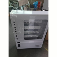 Distributeurs automatiques muraux mini pour snacks et boissons, 24h/24, acceptant billets, pièces et jetons, mini distributeur automatique de cartes