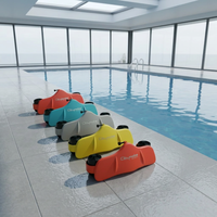 Propulseur de plongée portable, scooter sous-marin portable avec conception submersible, équipement idéal pour la plongée en apnée et la plongée sous-marine, adapté aux enfants