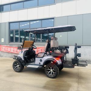 Voiture de golf électrique à batterie au lithium 4 places, nouvelle, meilleur <span class=keywords><strong>prix</strong></span> 2026, avec <span class=keywords><strong>pneus</strong></span> tout-terrain, à vendre - Product Image 2