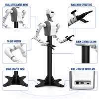 Robots collaboratifs intelligents de peinture par pulvérisation haute puissance personnalisables pour l'automatisation industrielle, construction en alliage métallique, marque CAI