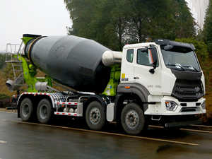 Camion malaxeur à béton pour la construction à faible consommation d'énergie SY412C-8W-D avec un taux de rejet de résidus inférieur à 0,5% - Product Image 5