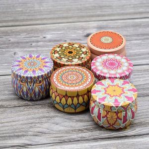 Wholesale Candle Jars Bulk <b>Empty</b> Round Metal Tins Luxury Candle Making Jars With Lid - Product Image 6