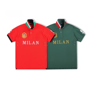 Polo pour homme décontracté et professionnel 100% Coton <span class=keywords><strong>Lauren</strong></span> Coupe classique Manches courtes Logo brodé/Imprimé urbain Boutons Golf - Product Image 3