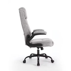 Sedia da Ufficio Girevole Moderna Ergonomica, Poltrona Direzionale per Ospiti e Manager, Sedia da <span class=keywords><strong>Scrivania</strong></span> Morbida per Casa e Ufficio - Product Image 3