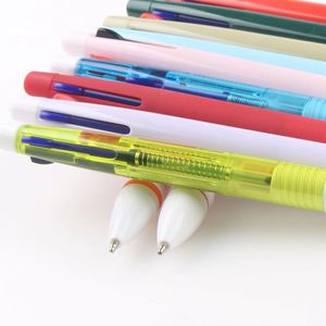 Best Top Selling Three <b>Ink</b> <b>Refill</b> Color Plastic Ballpoint Pen with Custom Logo Printing for School Office - Product Image 5