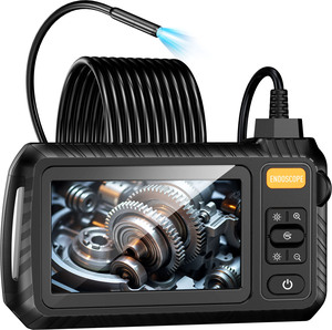 4.3inch màn hình cứng nhắc cống borescope Video di động phạm vi xây dựng kiểm tra công nghiệp ô tô ống HD nội soi Hệ thống camera - Product Image 1