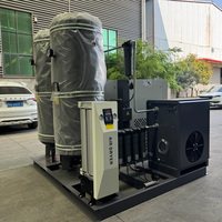 Compresseur d'air industriel tout-en-un monté sur châssis 37 kW 16 bars 50 CV 4,5 m³/min avec sécheur d'adsorption modulaire