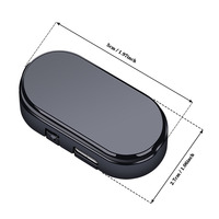 Luz de advertencia de Flash LED con energía Solar Universal, lámpara de alarma estroboscópica de coche antirrobo de Material ABS con señal de precaución, nueva condición