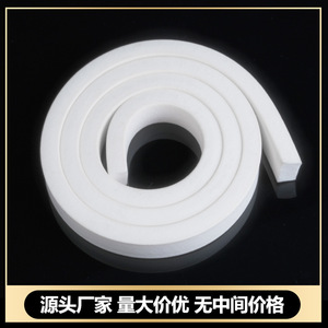 Foamed Silicone Silicone Foam Square Strip High Temperature Resistant Sealing Strip For Mechanical Cabinet Doors And Windows - Product Image 3