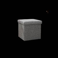Vente en gros tabouret moderne à pieds carrés pouf pouf pouf de rangement de salon pliable avec bac cube design personnalisable