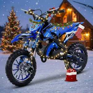 Nouvelle moto tout-terrain Pegasus Blue <span class=keywords><strong>49cc</strong></span> pour enfants, très vendue, avec moteur 2 temps à démarrage manuel, vitesse maximale de 25 mph - Product Image 1