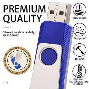 Nouvelle Clé USB Métallique Rotative 2-en-1 Type-C à Clip, Grande Capacité, Portable et Compacte, avec Logo Personnalisé – Offre Spéciale - Product Image 3