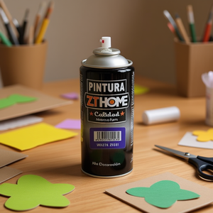 Pintura Plástica Moderna Amarillo Limón 400ML para Manualidades - Product Image 3